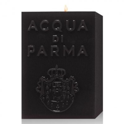 ACQUA DI PARMA Bougie parfum&eacute;e cube 11 amber black 