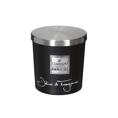PARIS PRIX Bougie Parfum&eacute;e D&eacute;lices de frangipanier Pot en verre 130 G
