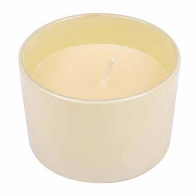 PARIS PRIX Bougie Parfum&eacute;e en Verre Nuance 7cm Vanille