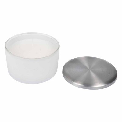 HOMEA Bougie Parfum&eacute;e Verrine ""tropical Fresh"" 13cm Linge Frais