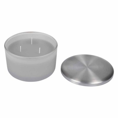 HOMEA Bougie Parfum&eacute;e Verrine ""tropical Fresh"" 13cm Nuage De Coton