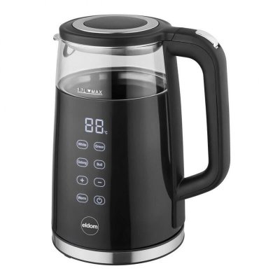 ELDOM Bouilloire C530 - Noir - 1.7 L 