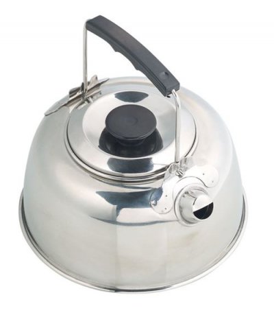 SEMPTEC Bouilloire de camping en acier inoxydable 0,7 L