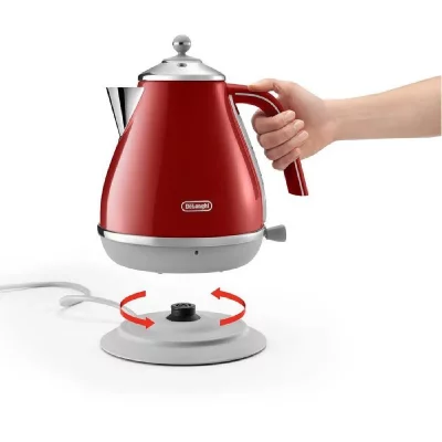 DELONGHI Bouilloire  Icona Capitals KBOC2001.R 2000 W Rouge 