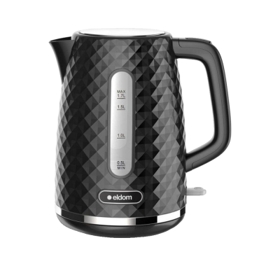 ELDOM Bouilloire  C280C - Noir - 2200 W - 1.7 L
