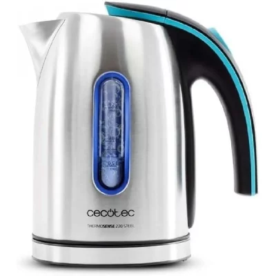 CECOTEC Bouilloire &Eacute;lectrique 1,2 L Argent Acier Inox 1630 W