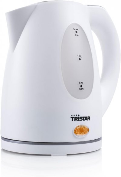 TRISTAR Bouilloire &eacute;lectrique 1,5 L - 2000 W, arr&ecirc;t automatique