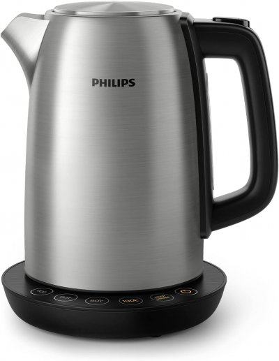 PHILIPS Bouilloire &eacute;lectrique 1,7 L 4 temp&eacute;ratures 2200 W