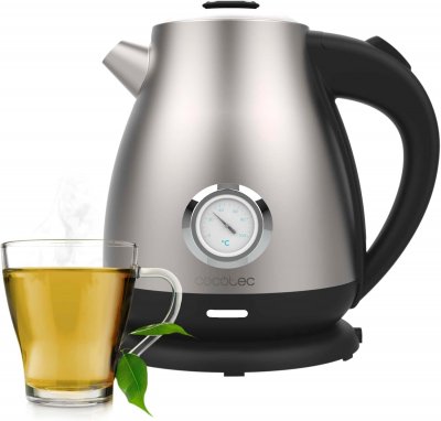 CECOTEC Bouilloire &Eacute;lectrique 1,7 L 620 Retro Steel 2200 W