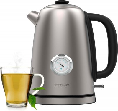 CECOTEC Bouilloire &Eacute;lectrique 1,7 L 620 Vintage Inox 2200 W