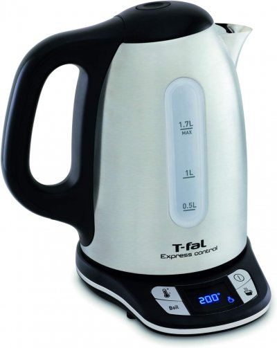 TEFAL Bouilloire &eacute;lectrique 1,7 L inox avec 7 temp&eacute;ratures et maintien chaud