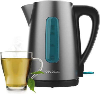 CECOTEC Bouilloire &eacute;lectrique 1,7 L Inox Fonc&eacute; 2200 W