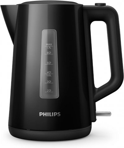 PHILIPS Bouilloire &Eacute;lectrique 1,7 L Noir 2200 W Sans Fil
