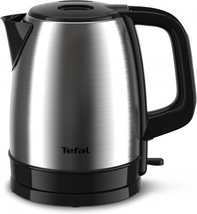 TEFAL Bouilloire &eacute;lectrique 1,7 L noire et inox sans fil