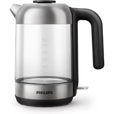 PHILIPS Bouilloire &Eacute;lectrique 1,7 L Verre Inox 2200 W