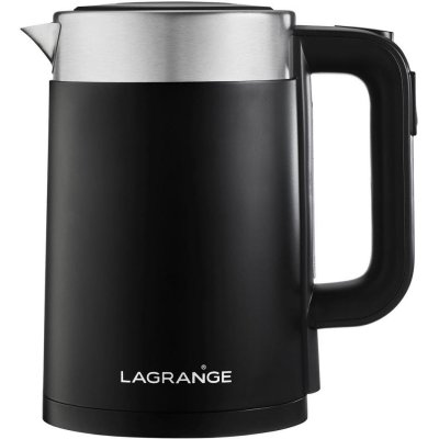 LAGRANGE Bouilloire &eacute;lectrique 1.7l 2000w noir mat  509041 - noir