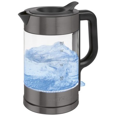 PROFICOOK Bouilloire &eacute;lectrique 1,7L en verre Noir 2200W PC-WKS1322G-Noir