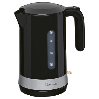 CLATRONIC Bouilloire &Eacute;lectrique 1,8l 2200w Noir  Wk3840-noir