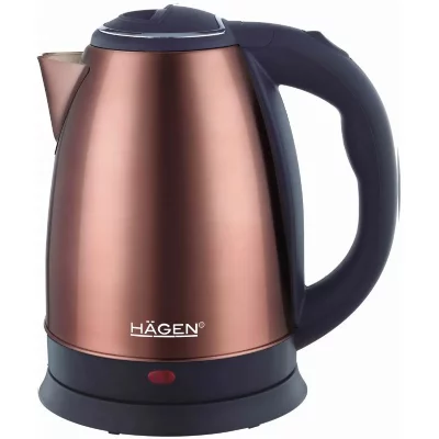 HAGEN Bouilloire electrique 1.8L inox sans fil cuivre  HA5525-COP