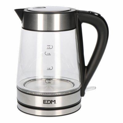 EDM Bouilloire &Eacute;lectrique avec Voyant LED  1850-2200 W Verre 1,7 L