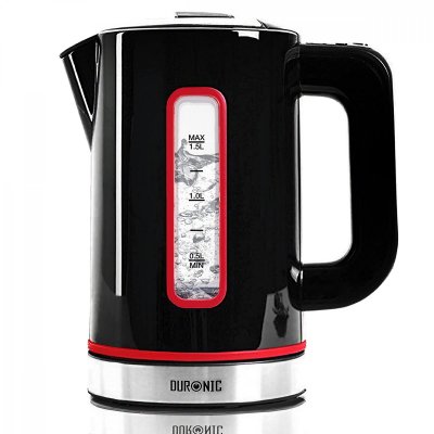 DURONIC Bouilloire &eacute;lectrique  EK30 - 3000W - Temp&eacute;rature r&eacute;glable - 1,5L - Double paroi