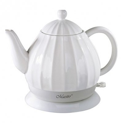MAESTRI Bouilloire &eacute;lectrique Feel-Maestro MR070 1,2 L 1200 W Blanche