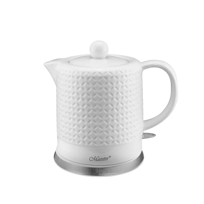 MAESTRO Bouilloire &eacute;lectrique  MR-067 1.2L 1200W Blanche - Neuf