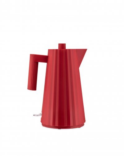 ALESSI Bouilloire &eacute;lectrique Pliss&eacute; rouge 1 l 