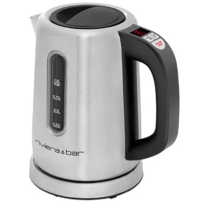 RIVIERA & BAR Bouilloire en inox 1 litre siena - Riviera & Bar Argent