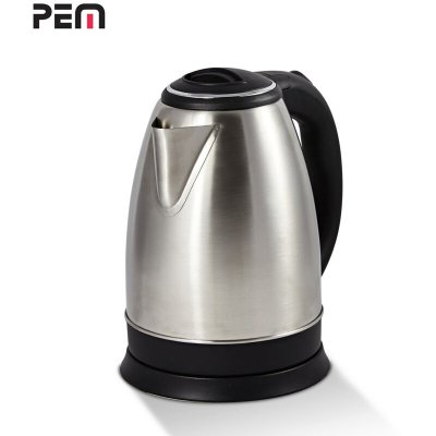 PEM Bouilloire en inox - 1500W Capacit&eacute; 1.8L avec syst&egrave;me anti-surchauffe