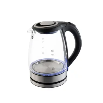 SILVER STYLE Bouilloire sans fil 1.7l 2000w verre/noir  002031 