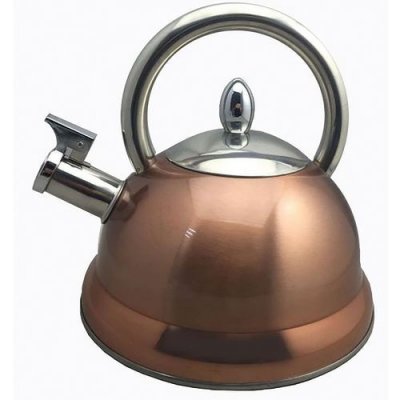 BAUMALU Bouilloire sifflante 3 L - cuivre