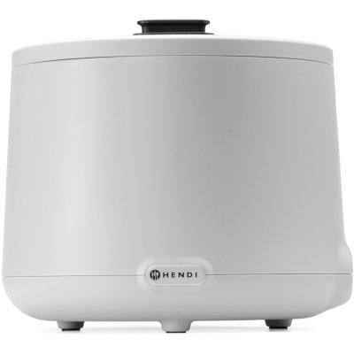 HENDI Bouilloire thermos &eacute;lectrique pour soupe 3585 C 8 l 500 W blanc