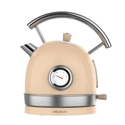 CECOTEC Bouilloires thermosense 420 vintage light beige