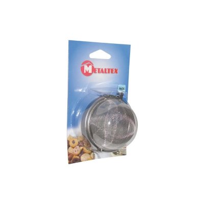 METALTEX Boule &agrave; &eacute;pices et tisane - inox - D: 7.5cm - 