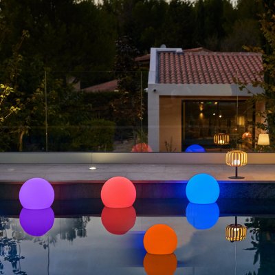 LUMISKY Boule lumineuse autonome Diam&egrave;tre 40cm