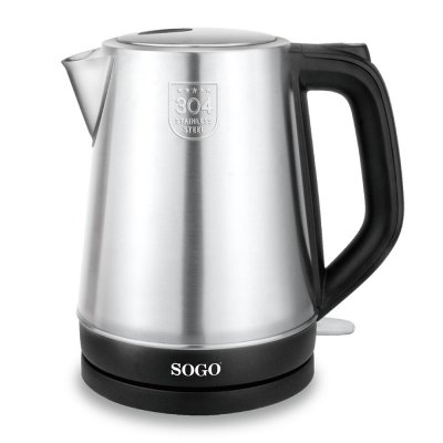 SOGO Boulloire &eacute;lectrique acier inoxydable  1,7l KET-SS-7725