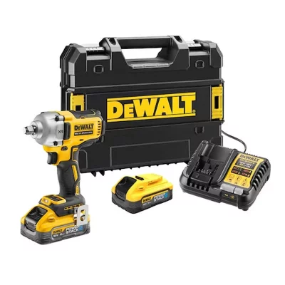 DEWALT Boulonneuse 1/2&rdquo; XR 18V  5Ah Li-Ion Brushless 812 Nm Jonc de S&eacute;curit&eacute; - DCF891H2T-QW