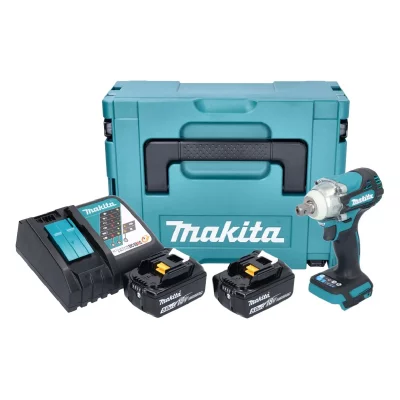 MAKITA Boulonneuse &agrave; chocs 18 v li-ion 5 ah 330 nm  - dtw301rtj