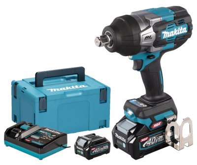 MAKITA Boulonneuse &agrave; chocs 40 V max Li-Ion XGT 2,5 Ah 1630 Nm - TW001GD201