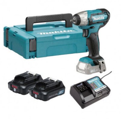MAKITA Boulonneuse &agrave; chocs  12V - 2 batteries BL1021B 2.0Ah TW060DWAJ