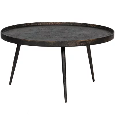 Bounds - Table basse ronde &Oslash;76cm - Couleur - Laiton