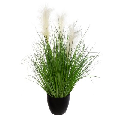 ATMOSPHERA Bouquet d'herbes artificielles en plastique 70 cm  Diempi