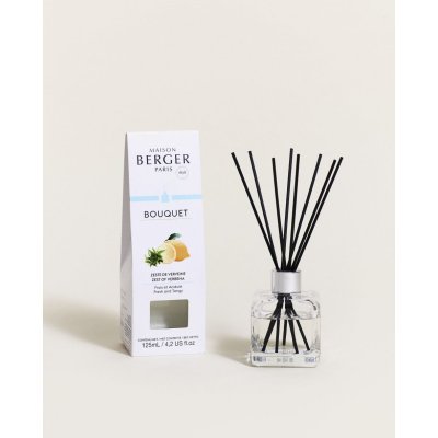 MAISON BERGER Bouquet parfum&eacute; Zeste de Verveine 125ml Cube 