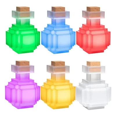 NOBLE COLLECTION Bouteille de Potion  Minecraft Illuminating Potion