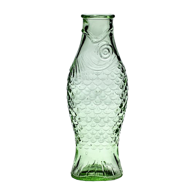 SERAX Bouteille "" Fish "" en verre transparent 1L Paola Navone