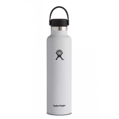 Bouteille hydro flask standard flex cap 680 ml blanc