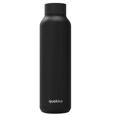 QUOKKA Bouteille isotherme  Solid acier inox noir de jais 630 m