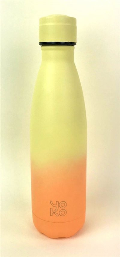 YOKO DESIGN Bouteille isotherme Yokko Design Sorbet Citrus 500 ml Jaune