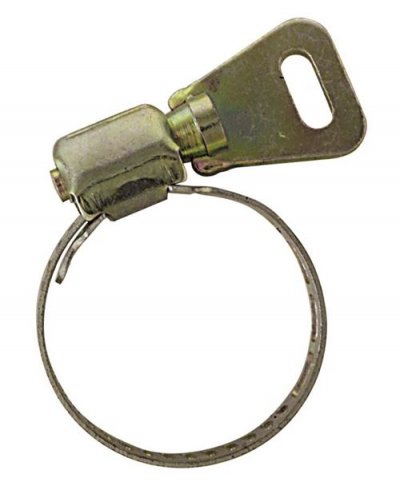 BOUTTE Boutt&eacute; CSP824 2 Colliers a cle Acier Largeur 8mm Serrage 14/24 Tuyau &oslash;15, Argent